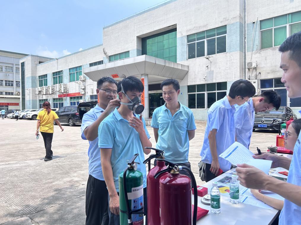 博恩安全月活動——安全應(yīng)急、消防器材辨識活動